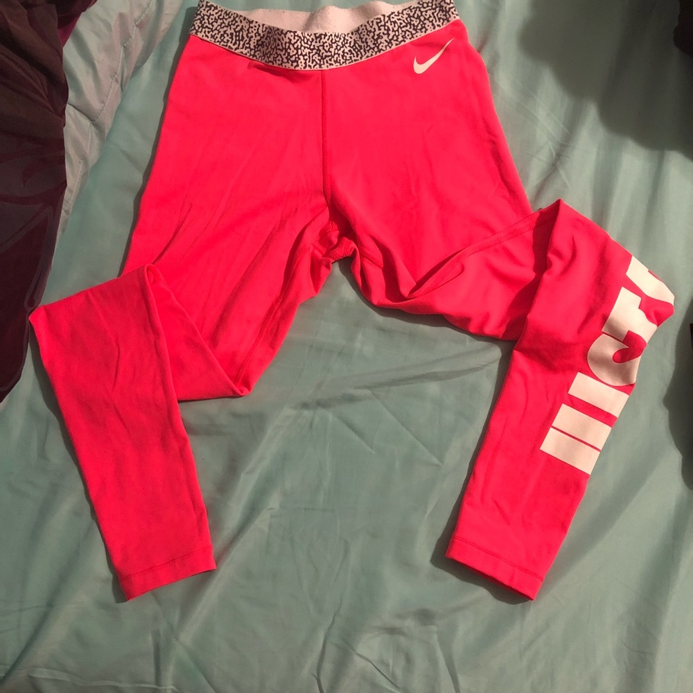 Nike full length fleece leggings